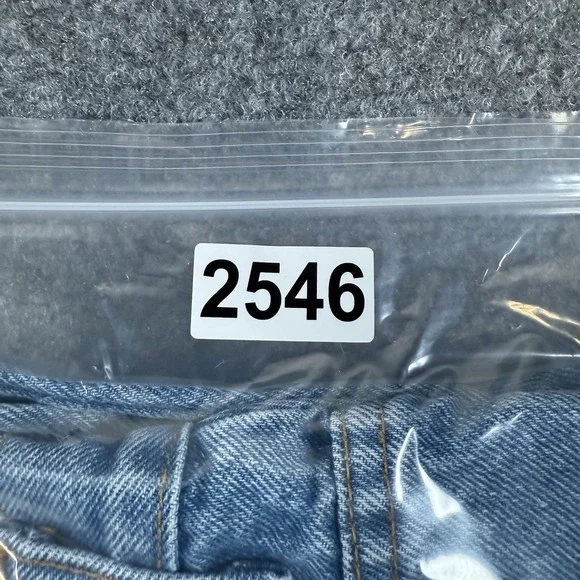 Vintage Levi's Orange Tab Jeans Womens 30 (Fits 28x32) Blue Straight Leg Denim‎ - Picture 16 of 16